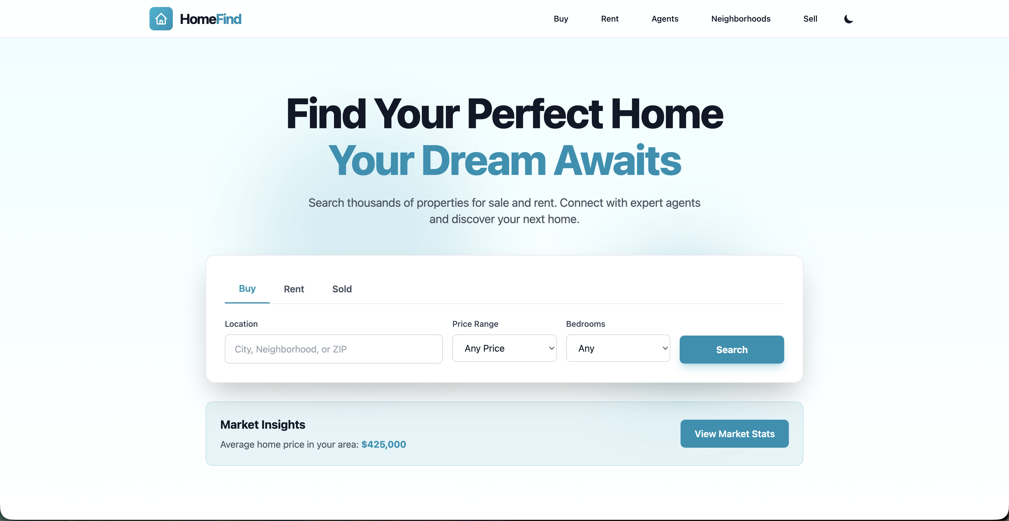 HomeFind Template Screenshot 5